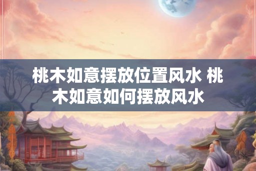 桃木如意摆放位置风水 桃木如意如何摆放风水