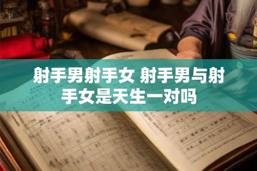 射手男射手女 射手男与射手女是天生一对吗