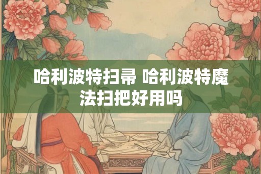 哈利波特扫帚 哈利波特魔法扫把好用吗