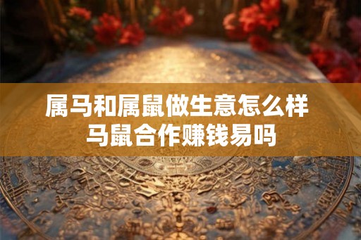 属马和属鼠做生意怎么样 马鼠合作赚钱易吗