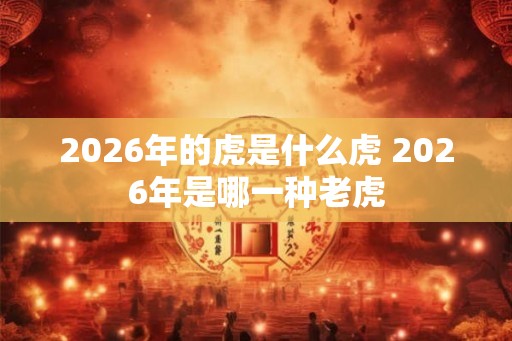 2026年的虎是什么虎 2026年是哪一种老虎