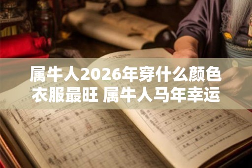 属牛人2026年穿什么颜色衣服最旺 属牛人马年幸运色是什么