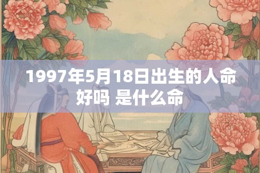 1997年5月18日出生的人命好吗 是什么命