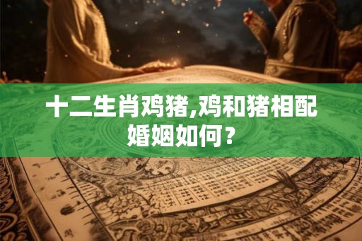 十二生肖鸡猪,鸡和猪相配婚姻如何？