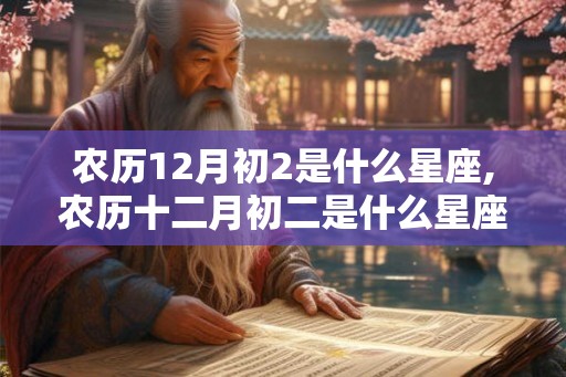农历12月初2是什么星座,农历十二月初二是什么星座？