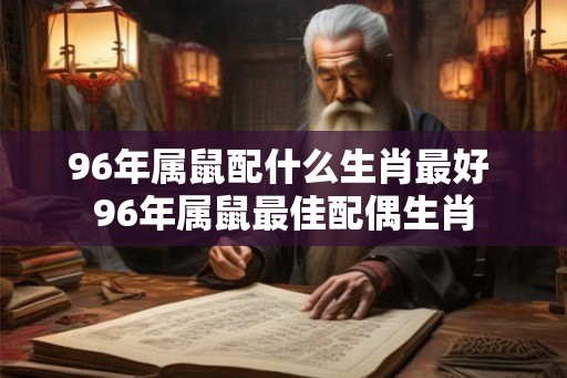 96年属鼠配什么生肖最好 96年属鼠最佳配偶生肖 96年属鼠配什么生肖最好 96年属鼠最佳配偶生肖