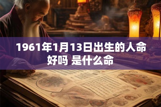 1961年1月13日出生的人命好吗 是什么命