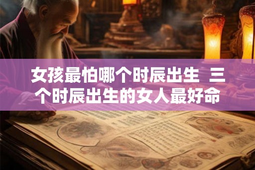 女孩最怕哪个时辰出生  三个时辰出生的女人最好命