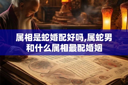 属相是蛇婚配好吗,属蛇男和什么属相最配婚姻