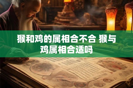 猴和鸡的属相合不合 猴与鸡属相合适吗 猴和鸡的属相合不合 猴与鸡属相合适吗