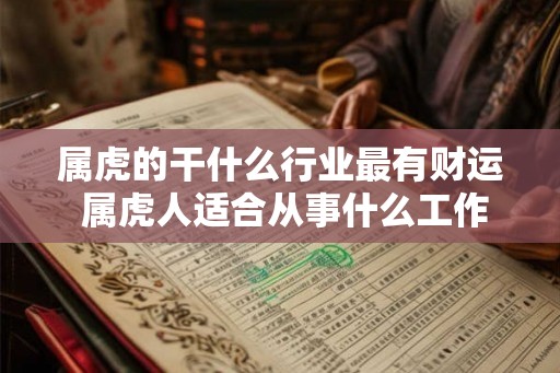 属虎的干什么行业最有财运 属虎人适合从事什么工作 属虎的干什么行业最有财运 属虎人适合从事什么工作