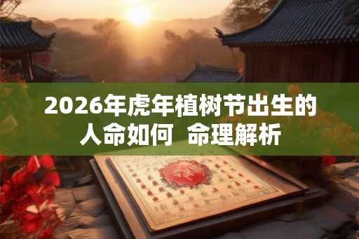 2026年虎年植树节出生的人命如何  命理解析