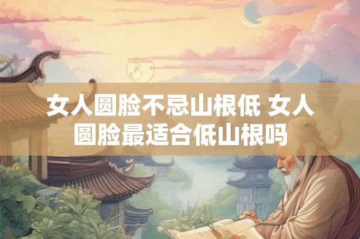 女人圆脸不忌山根低 女人圆脸最适合低山根吗