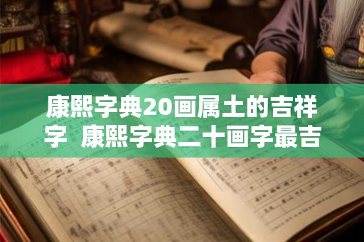 康熙字典20画属土的吉祥字 康熙字典二十画字最吉祥的字 康熙字典20画属土的吉祥字 康熙字典二十画字最吉祥的字