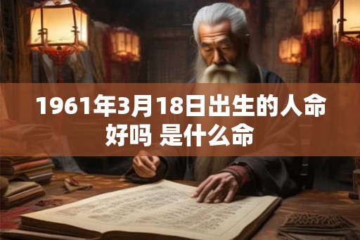 1961年3月18日出生的人命好吗 是什么命