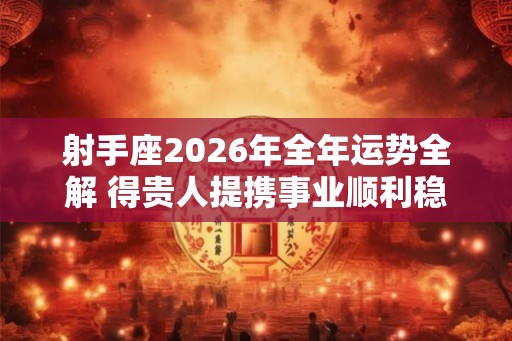 射手座2026年全年运势全解 得贵人提携事业顺利稳定