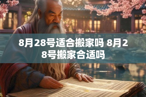 8月28号适合搬家吗 8月28号搬家合适吗