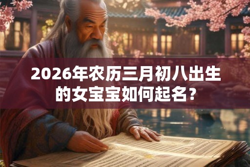 2026年农历三月初八出生的女宝宝如何起名? 2026年农历三月初八出生的女宝宝如何起名?