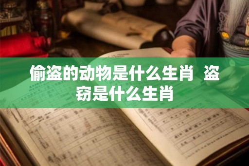 偷盗的动物是什么生肖 盗窃是什么生肖 偷盗的动物是什么生肖 盗窃是什么生肖