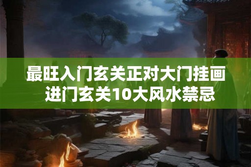 最旺入门玄关正对大门挂画  进门玄关10大风水禁忌
