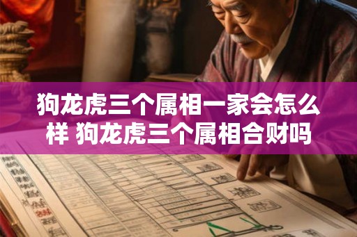 狗龙虎三个属相一家会怎么样 狗龙虎三个属相合财吗