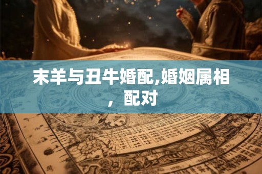 末羊与丑牛婚配,婚姻属相，配对