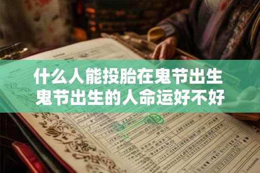 什么人能投胎在鬼节出生 鬼节出生的人命运好不好 什么人能投胎在鬼节出生 鬼节出生的人命运好不好