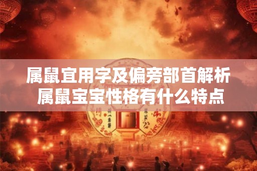 属鼠宜用字及偏旁部首解析 属鼠宝宝性格有什么特点 属鼠宜用字及偏旁部首解析 属鼠宝宝性格有什么特点