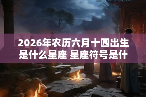 2026年农历六月十四出生是什么星座 星座符号是什么