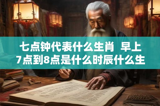 七点钟代表什么生肖 早上7点到8点是什么时辰什么生肖 七点钟代表什么生肖 早上7点到8点是什么时辰什么生肖