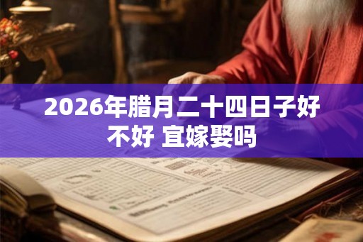 2026年腊月二十四日子好不好 宜嫁娶吗