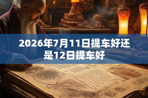 2026年7月11日提车好还是12日提车好
