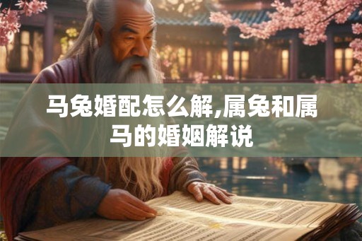 马兔婚配怎么解,属兔和属马的婚姻解说