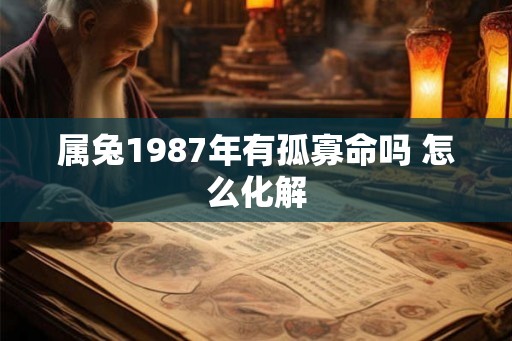 属兔1987年有孤寡命吗 怎么化解 属兔1987年有孤寡命吗 怎么化解