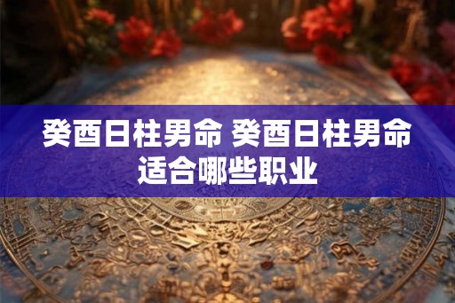 癸酉日柱男命 癸酉日柱男命适合哪些职业