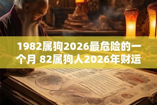 1982属狗2026最危险的一个月 82属狗人2026年财运如何 1982属狗2026最危险的一个月 82属狗人2026年财运如何