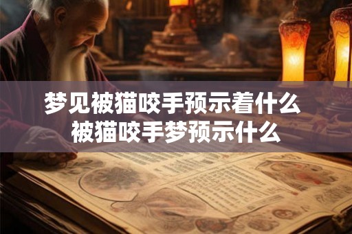 梦见被猫咬手预示着什么 被猫咬手梦预示什么