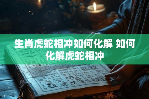 生肖虎蛇相冲如何化解 如何化解虎蛇相冲