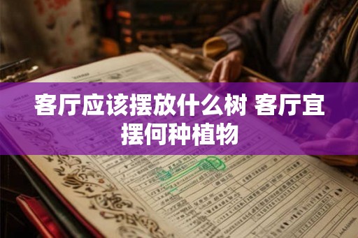 客厅应该摆放什么树 客厅宜摆何种植物