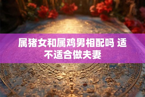 属猪女和属鸡男相配吗 适不适合做夫妻