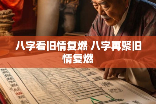 八字看旧情复燃 八字再聚旧情复燃