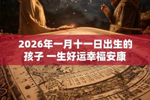 2026年一月十一日出生的孩子 一生好运幸福安康 2026年一月十一日出生的孩子 一生好运幸福安康