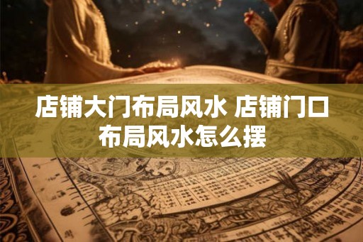 店铺大门布局风水 店铺门口布局风水怎么摆