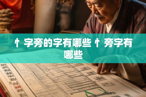 忄字旁的字有哪些 忄旁字有哪些