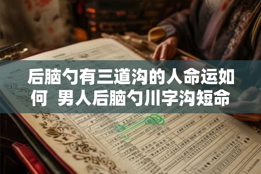 后脑勺有三道沟的人命运如何  男人后脑勺川字沟短命