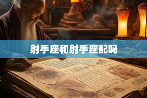 射手座和射手座配吗 射手座和射手座配吗