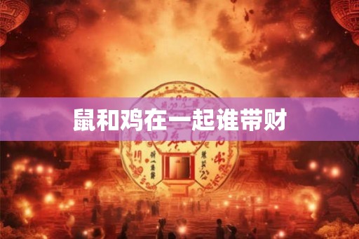 鼠和鸡在一起谁带财 鼠和鸡在一起谁带财