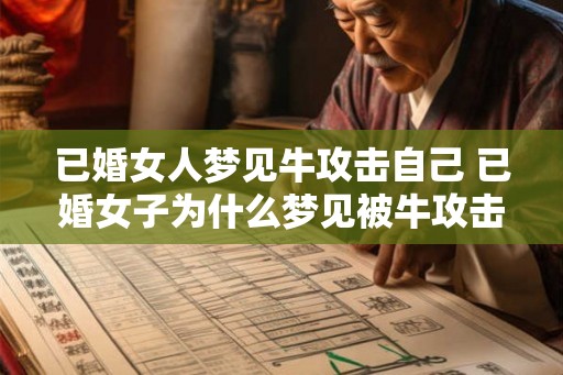 已婚女人梦见牛攻击自己 已婚女子为什么梦见被牛攻击