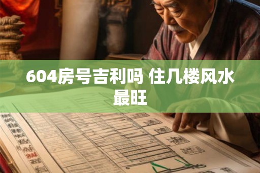 604房号吉利吗 住几楼风水最旺