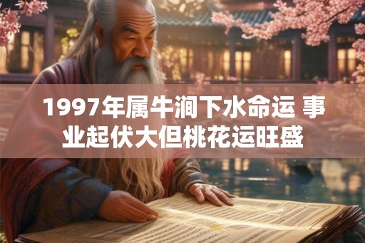 1997年属牛涧下水命运 事业起伏大但桃花运旺盛 1997年属牛涧下水命运 事业起伏大但桃花运旺盛